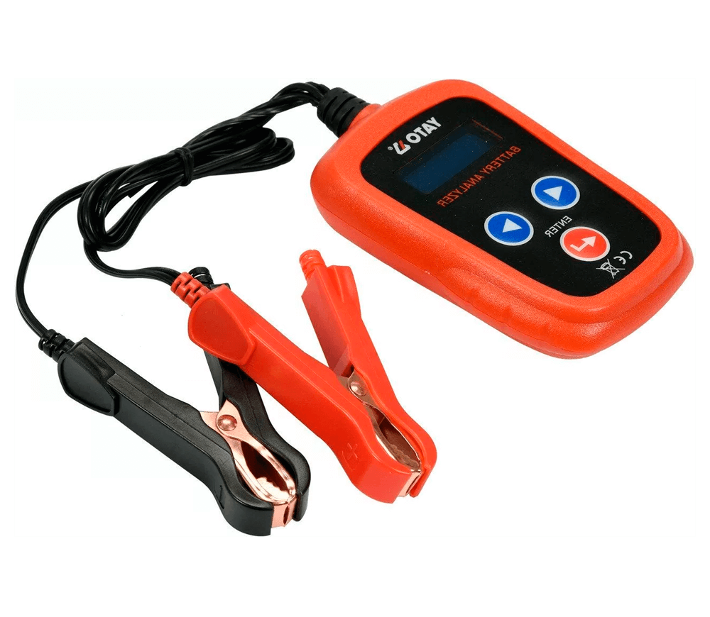 Тестер для аккумулятора автомобиля YATO YT83113 12В 200/1200A photo 3
