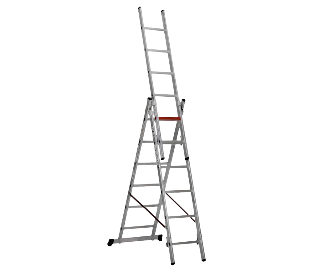 Лестница трехсекционная CAGSAN TS6160 4.12m 150kg photo