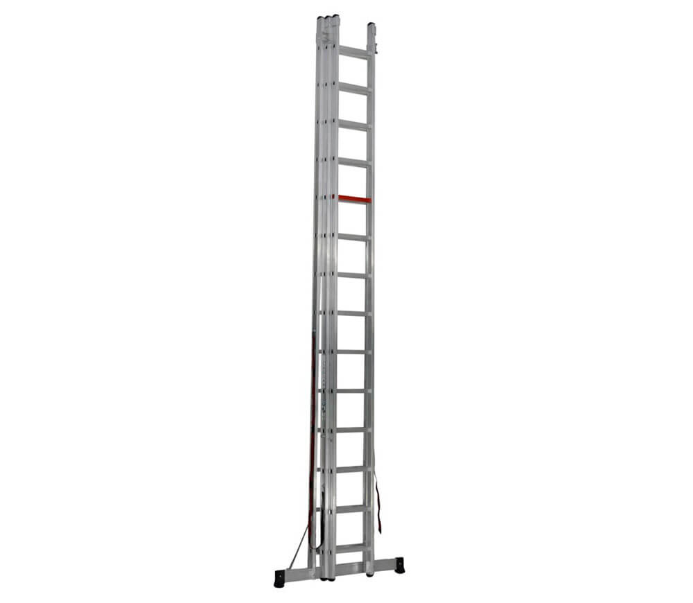 Лестница трехсекционная CAGSAN TS220 9.7m 150kg photo 1