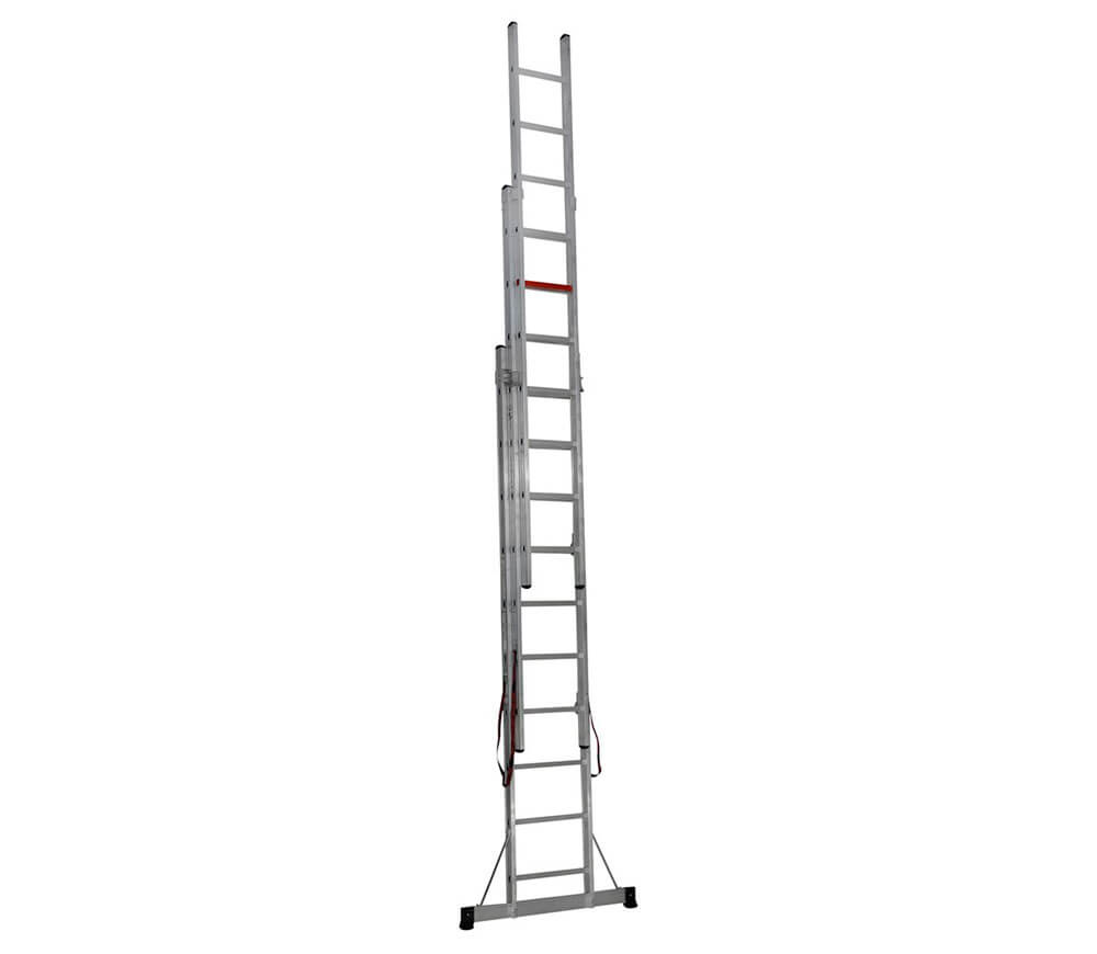 Лестница трехсекционная CAGSAN TS190 7m 150kg photo 0