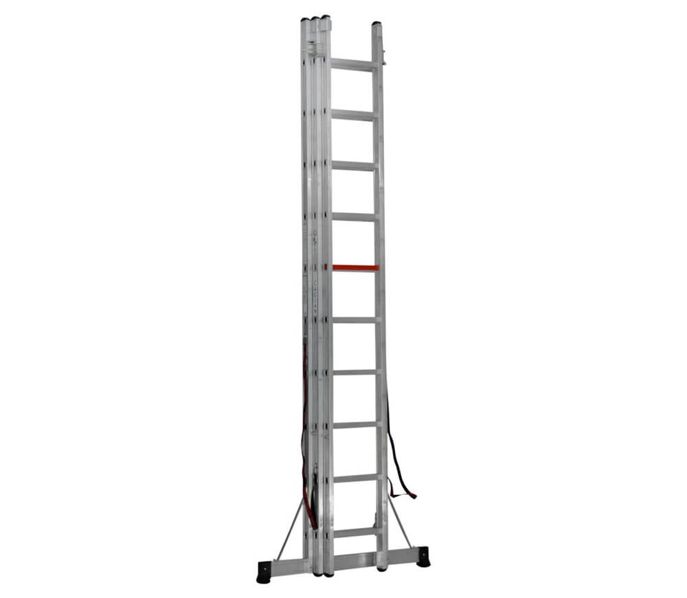 Лестница трехсекционная CAGSAN TS190 7m 150kg photo 1
