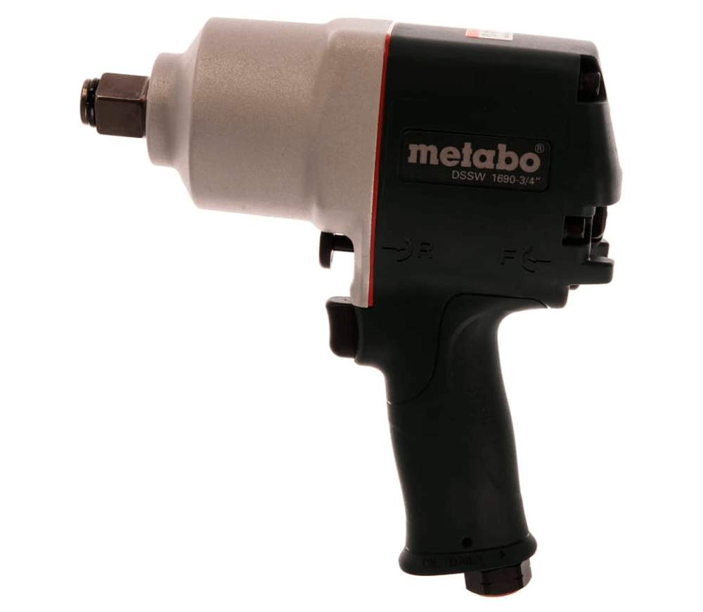 Пневматический ударный гайковерт METABO DSSW 1690-3/4" 1690Нм 6800об/мин photo 0
