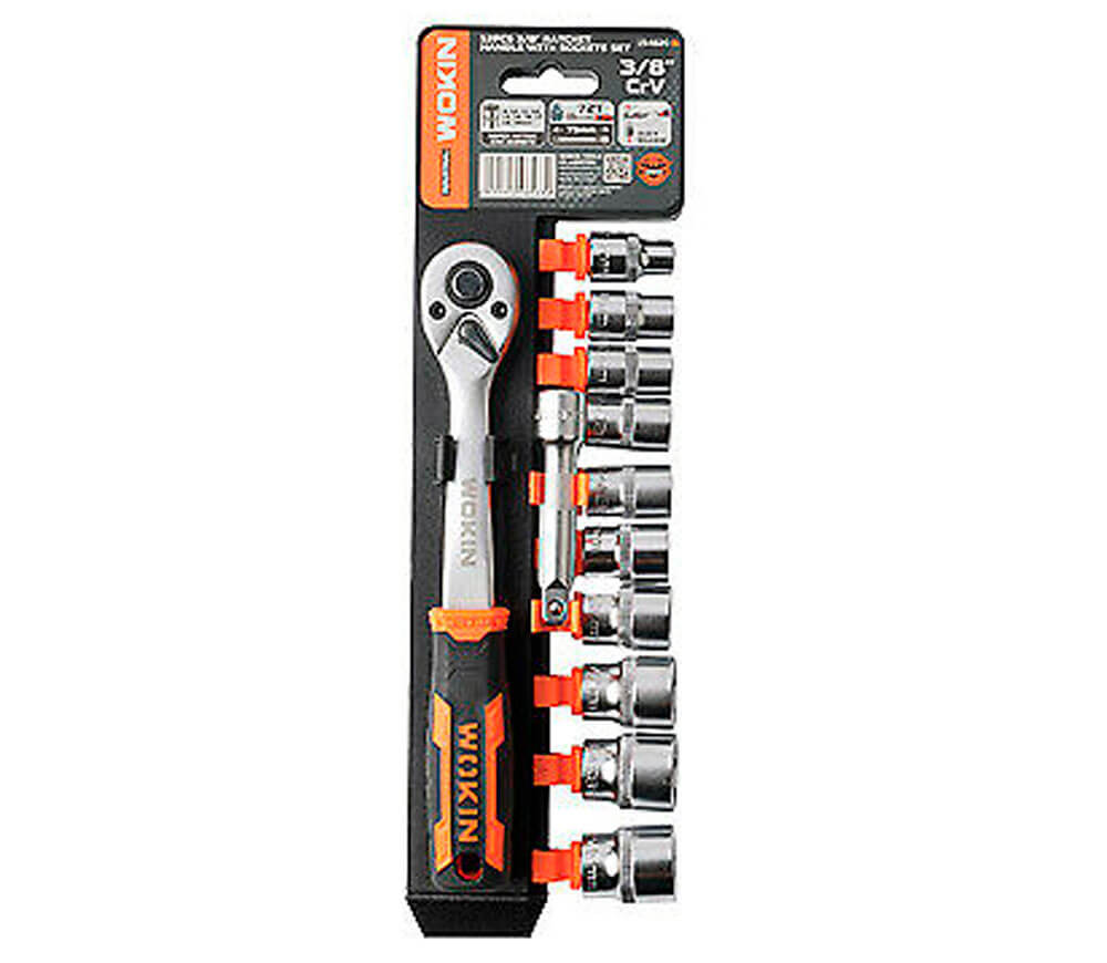 Set 12 duze tubulare WOKIN 154820 3/8" 8-19mm photo 0
