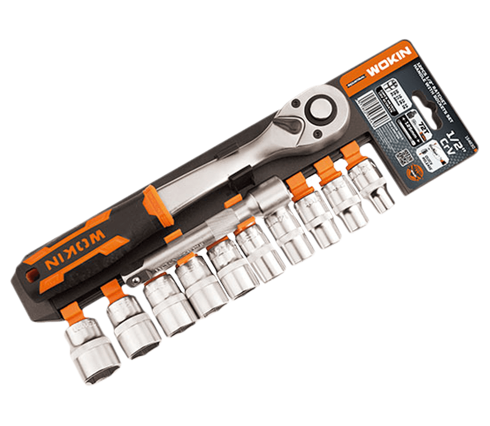 Set 12 duze tubulare WOKIN 154830 1/2" 10-22mm photo