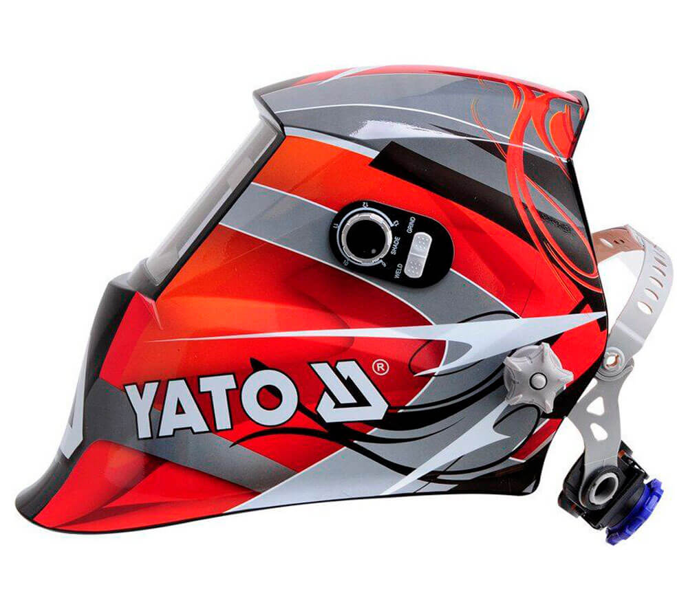 Маска сварщика YATO YT73921 хамелеон 13DIN photo 1