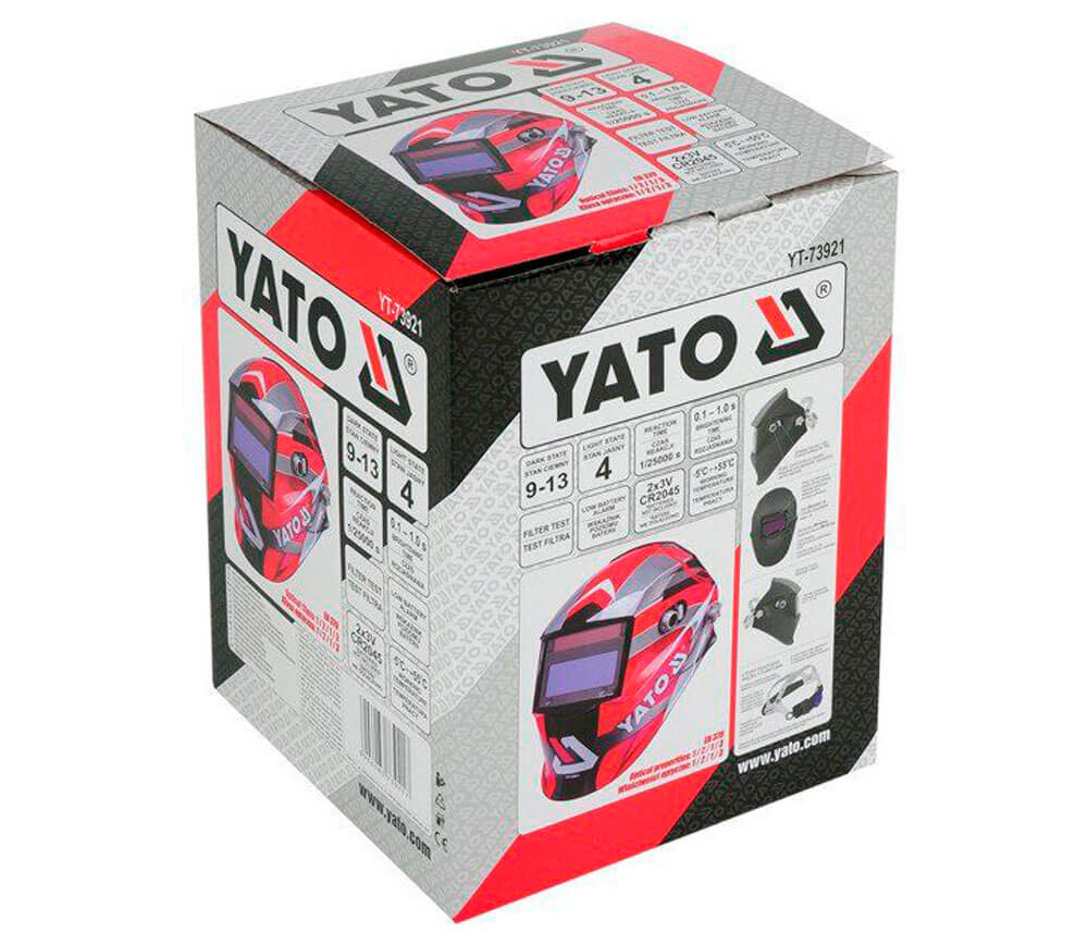Маска сварщика YATO YT73921 хамелеон 13DIN photo 3