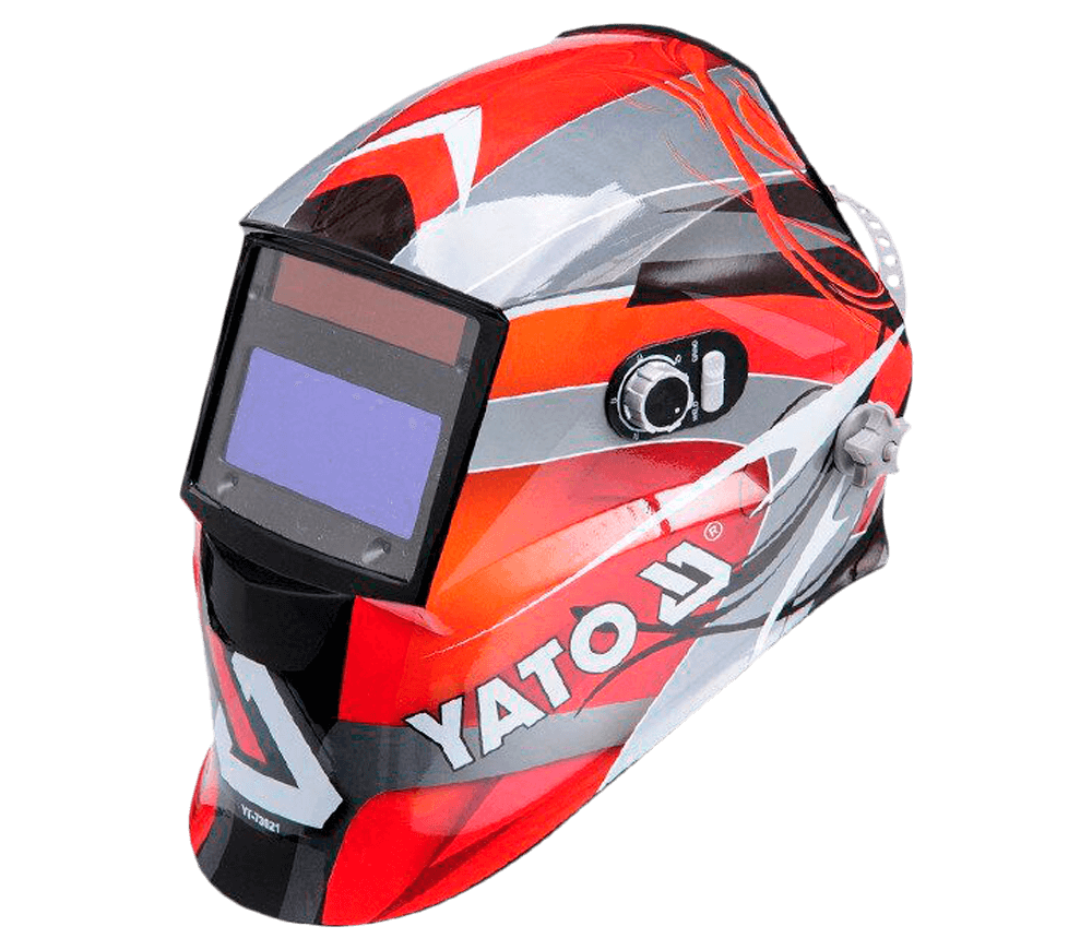 Маска сварщика YATO YT73921 хамелеон 13DIN photo