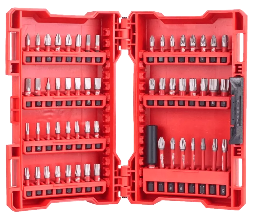 Set 56 Biți și prelungitor MILWAUKEE 4932430907 SL/PH/PZ/Hex/Torx 25-50mm photo