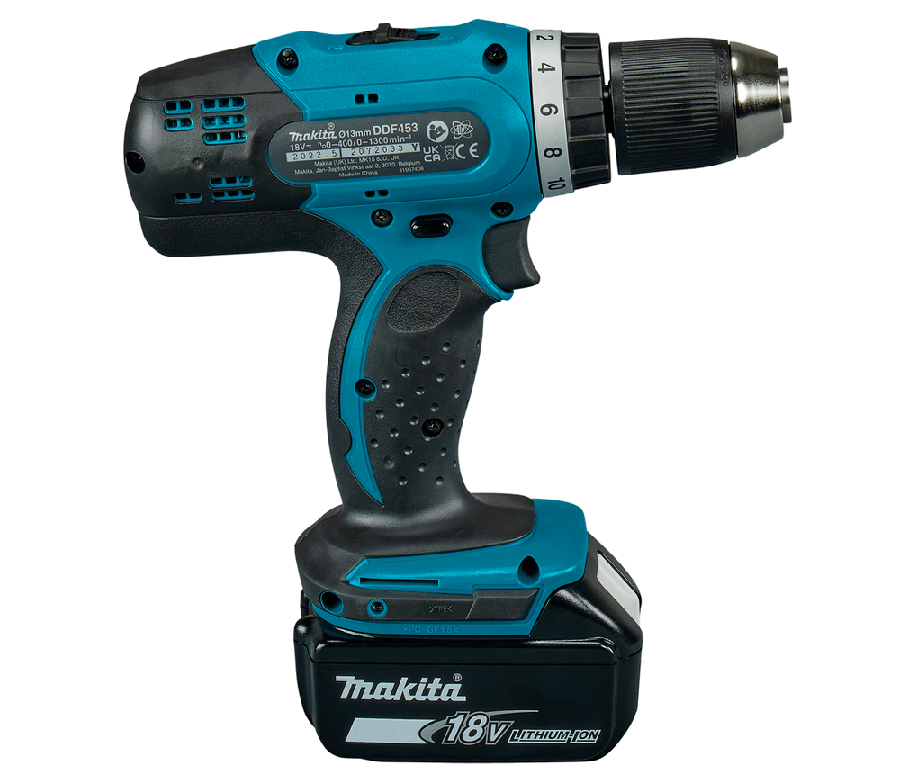 Mașină de înșurubat cu acumulator MAKITA DDF453SYX5 18V 1.5Ah photo 0