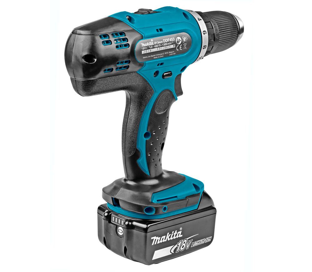 Mașină de înșurubat cu acumulator MAKITA DDF453SYX5 18V 1.5Ah photo 1