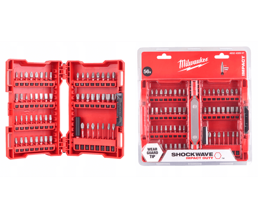 Набор 56 бит MILWAUKEE 4932430907 SL/PH/PZ/Hex/Torx 25-50мм photo 2