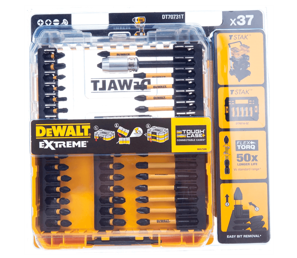 Набор 37 бит DEWALT DT70731T SL/PH/PZ/Hex/Torx 25/57/85мм photo 5