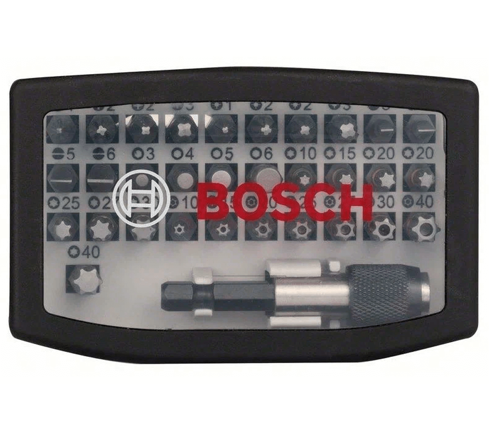 Набор 32 бит BOSCH B2607017319 SL/PH/PZ/Hex/Torx 25мм photo 1