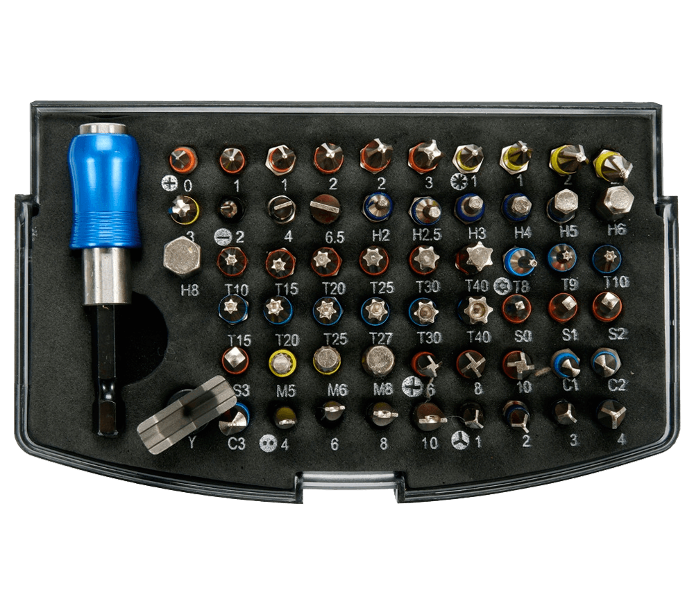 Набор 59 бит YATO YT04624 SL/PH/PZ/Hex/Torx 25мм photo