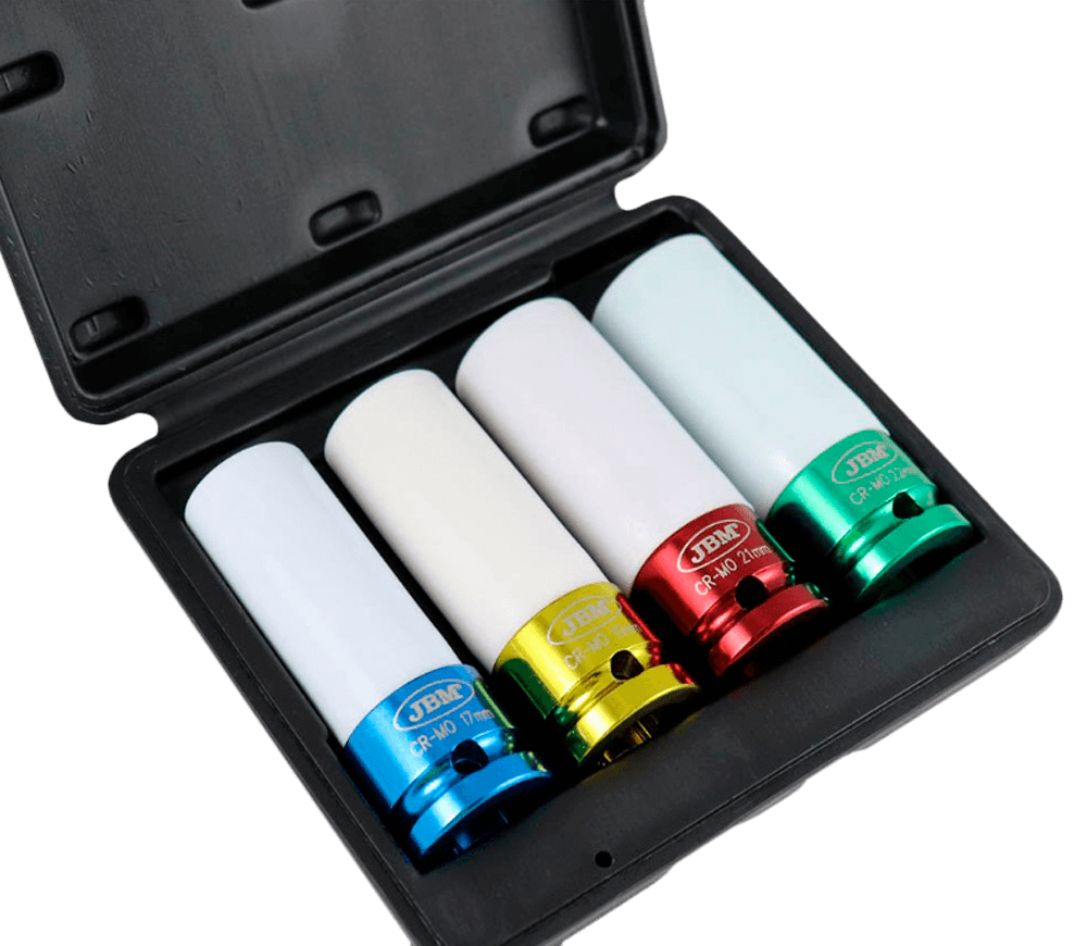 Set 4 duze tubulare de impact JBM 52338 17-22mm photo