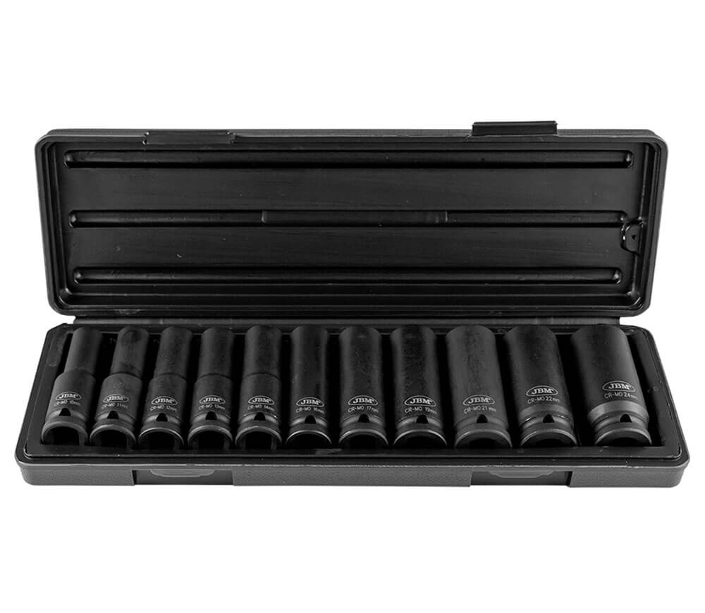 Set 11 duze tubulare de impact JBM 52342 10-24mm photo 0