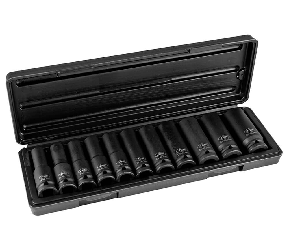 Set 11 duze tubulare de impact JBM 52342 10-24mm photo 1