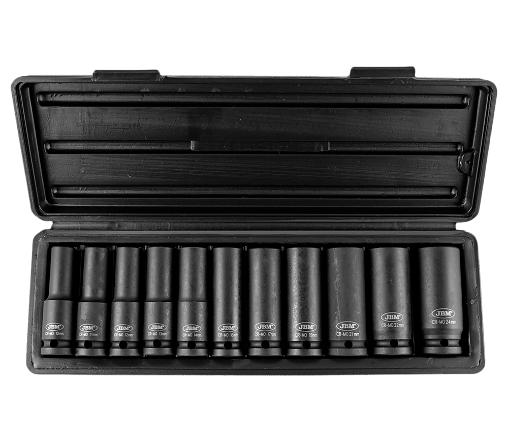 Set 11 duze tubulare de impact JBM 52342 10-24mm photo