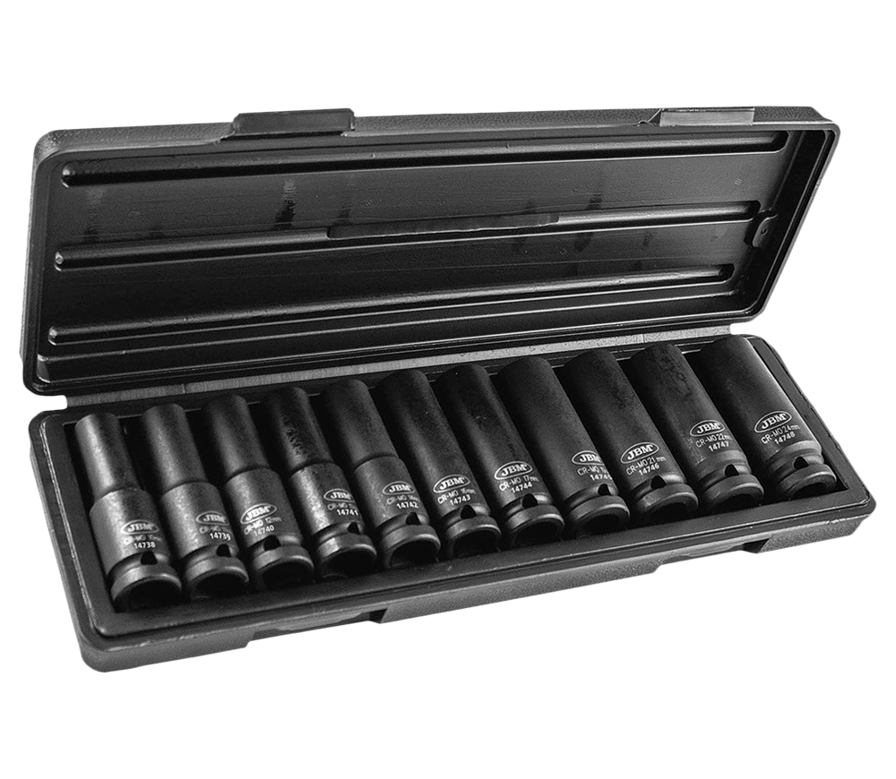 Set 11 duze tubulare de impact JBM 53744 10-24mm photo