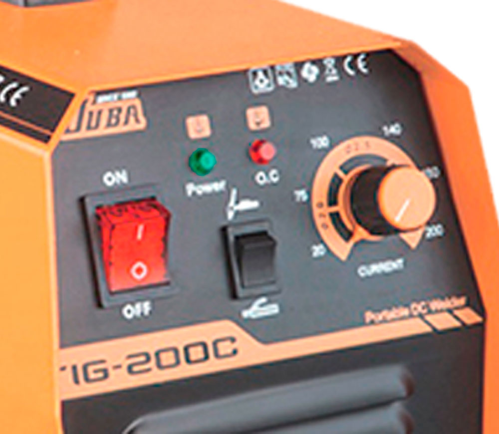 Сварочный аппарат JUBA TIG-200C 200A photo 0