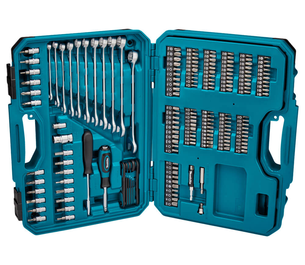 Set chei combinate, tubulare și biți MAKITA E-10883 221unit. 4-32mm 1/2-1/4" photo 3