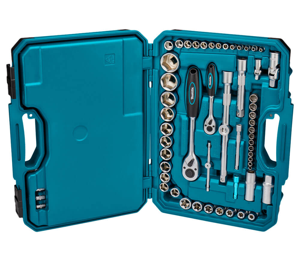 Set chei combinate, tubulare și biți MAKITA E-10883 221unit. 4-32mm 1/2-1/4" photo 4
