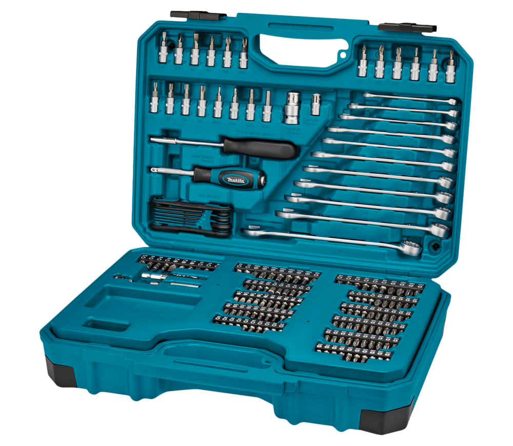 Set chei combinate, tubulare și biți MAKITA E-10883 221unit. 4-32mm 1/2-1/4" photo