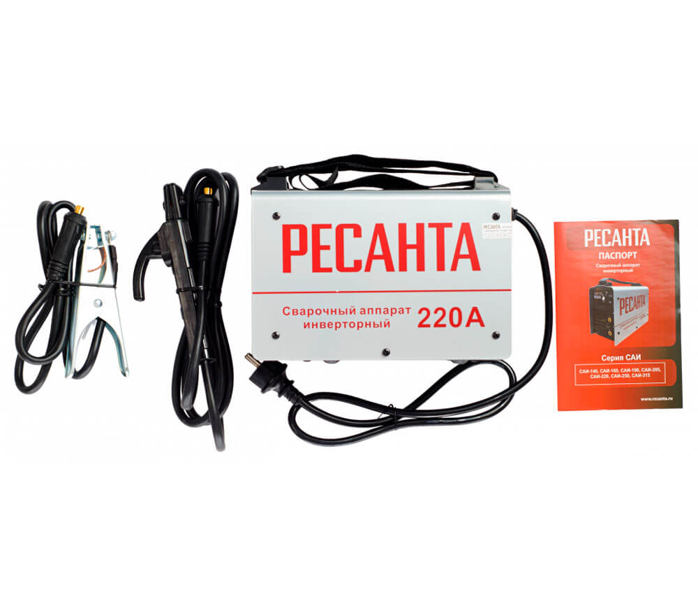 Сварочный аппарат RESANTA САИ-220 220A photo 4
