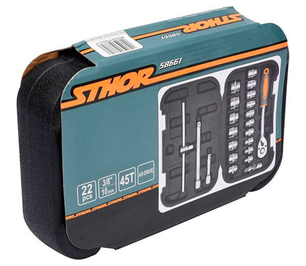 Set 22 duze tubulare STHOR STH58661 6-22mm photo 3
