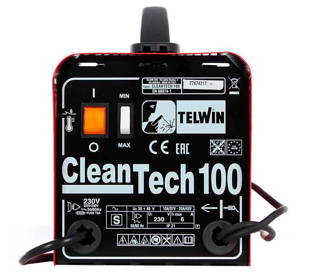 Aparat pentru curățarea inoxului după sudare TELWIN CLEANTECH 100 photo 4