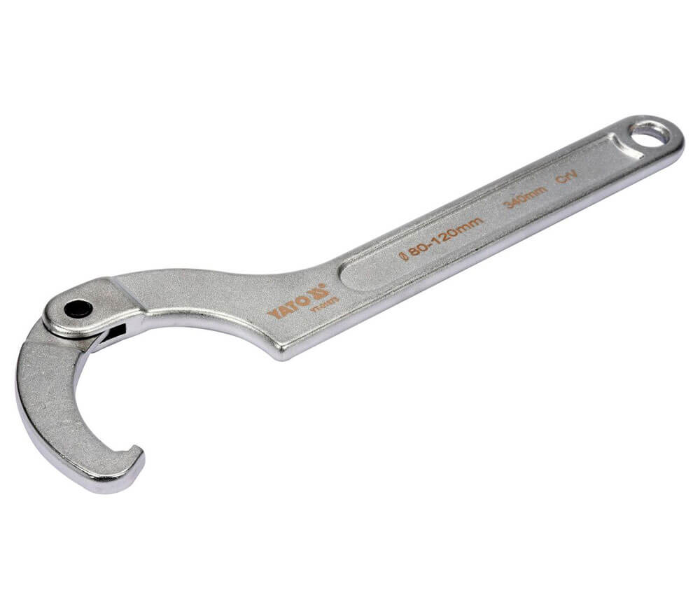 Cheie reglabilă pivotantă YATO YT01673 80-120mm 340mm photo 0