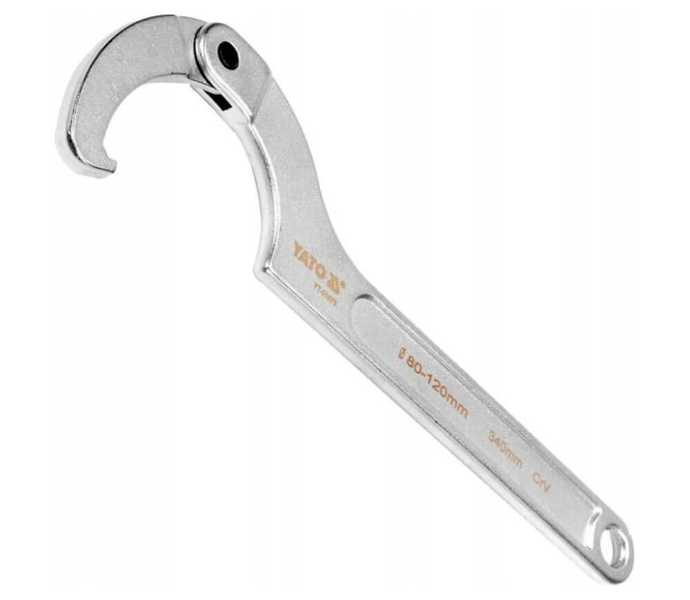 Cheie reglabilă pivotantă YATO YT01673 80-120mm 340mm photo 1