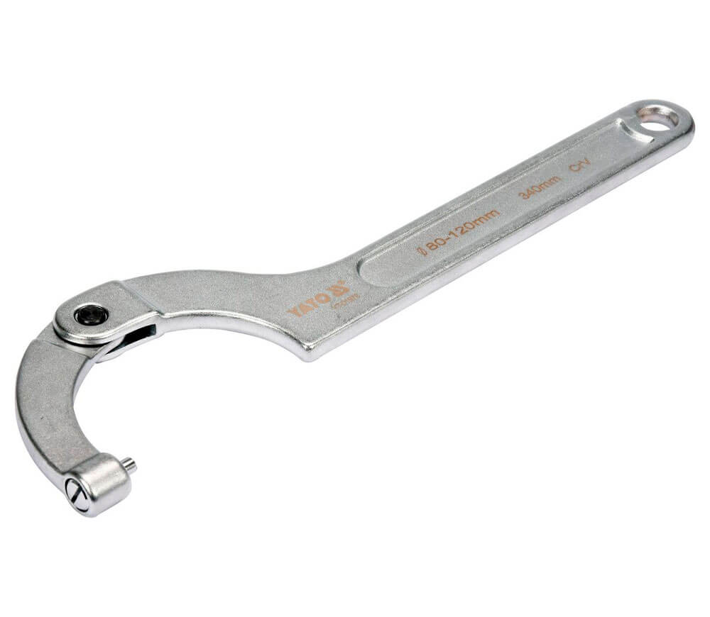 Cheie reglabilă pivotantă YATO YT01678 80-120mm 340mm photo 0