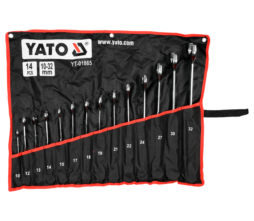 Set 14 chei combinate YATO YT01865 10x32mm photo