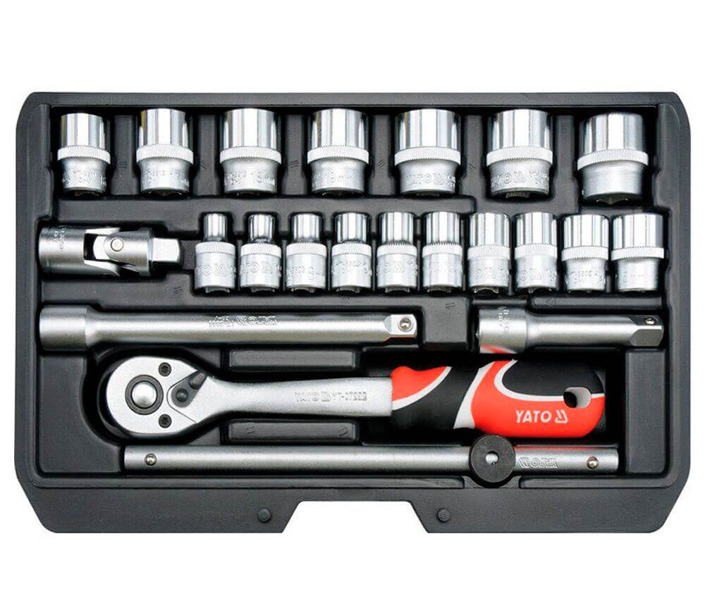 Set 22 duze tubulare YATO YT38561 6-22mm photo 0