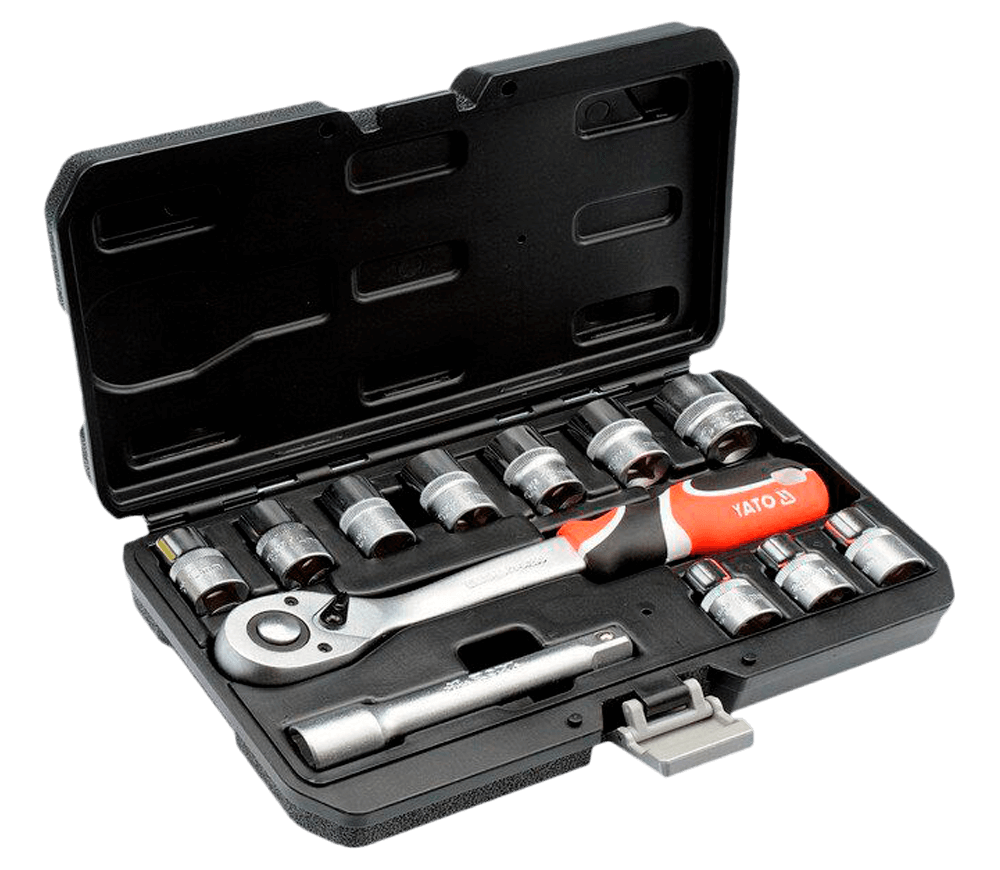 Set 12 duze tubulare YATO YT38671 10-24mm photo