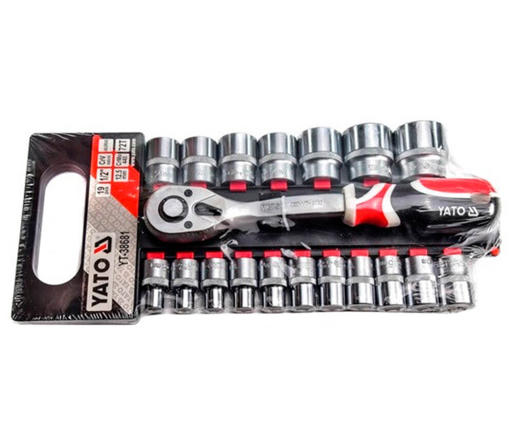 Set 19 duze tubulare YATO YT38681 8-32mm photo 2