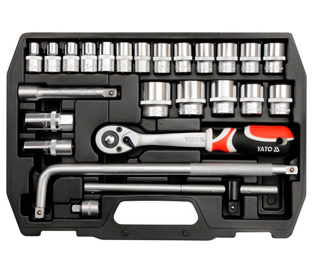 Set 25 duze tubulare YATO YT38741 10-32mm photo 0
