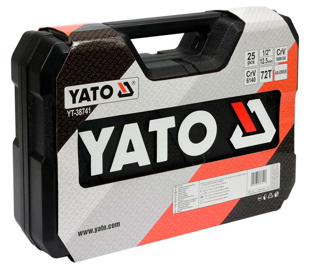 Set 25 duze tubulare YATO YT38741 10-32mm photo 1