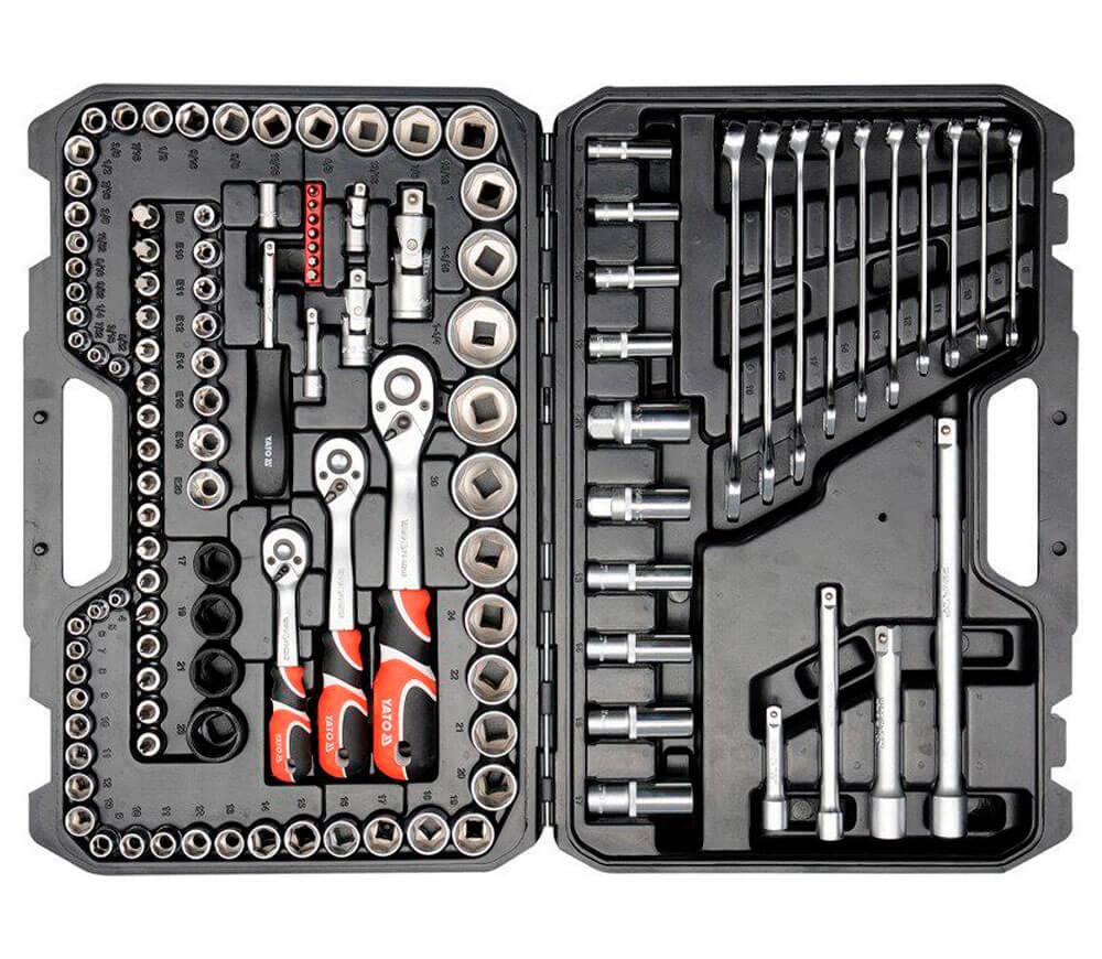 Set 120 duze tubulare și biți YATO YT38801 10-24mm photo 0