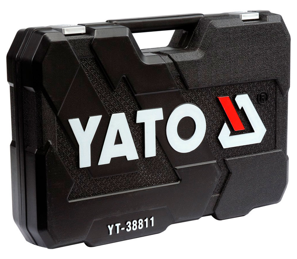 Набор комбинированных ключей, торцевые головки и бит YATO YT38811 150шт. 4-32мм 1/2-1/4-3/8" photo 2