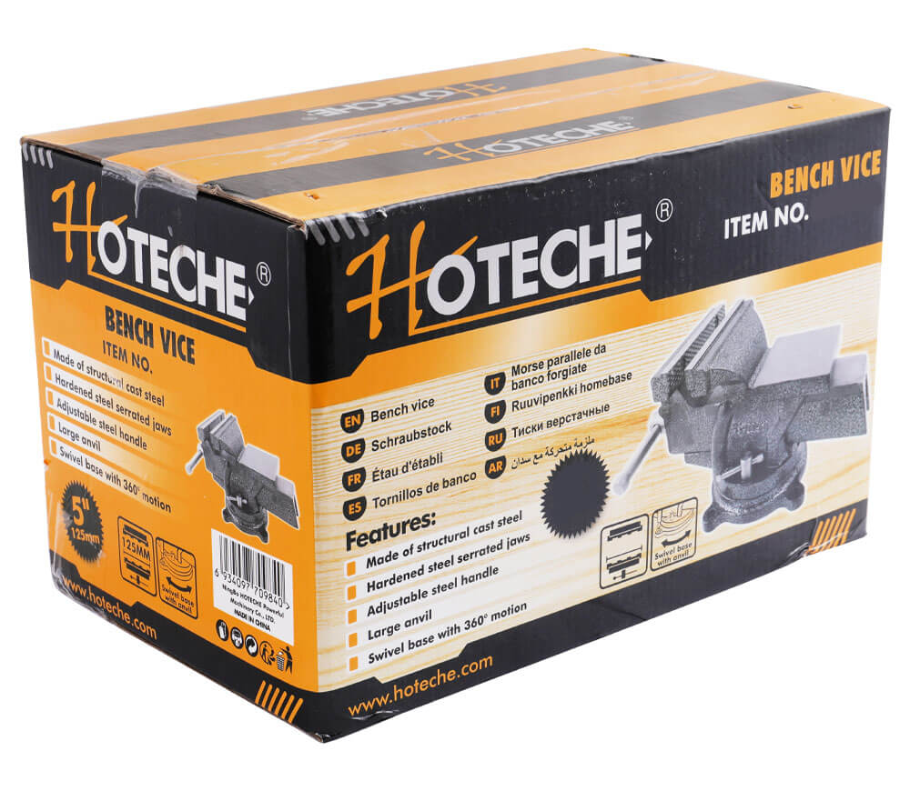 Тиски HOTECHE 300103 125мм photo 0