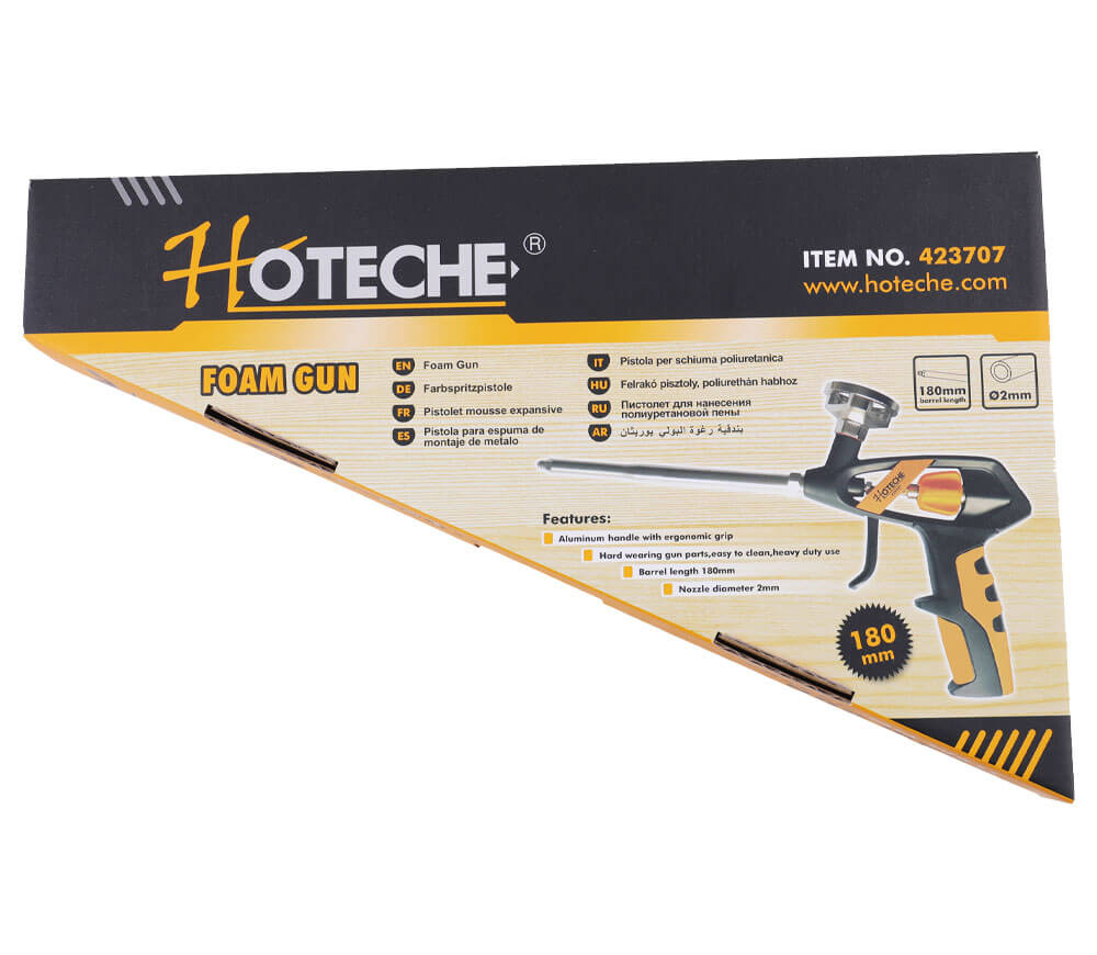 Пистолет для монтажной пены HOTECHE 423707 180мм photo 0
