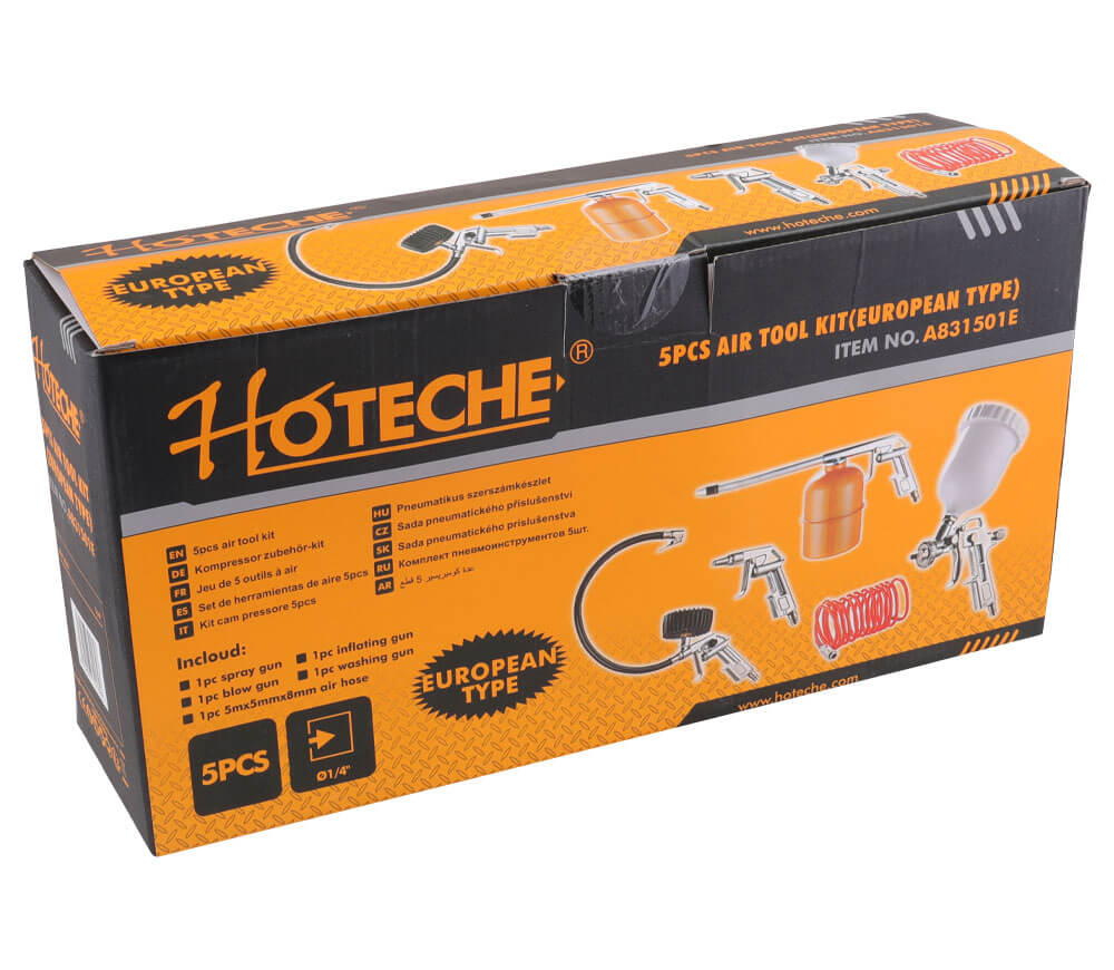 Набор 5 пневмоинструментов HOTECHE A831501E photo 0