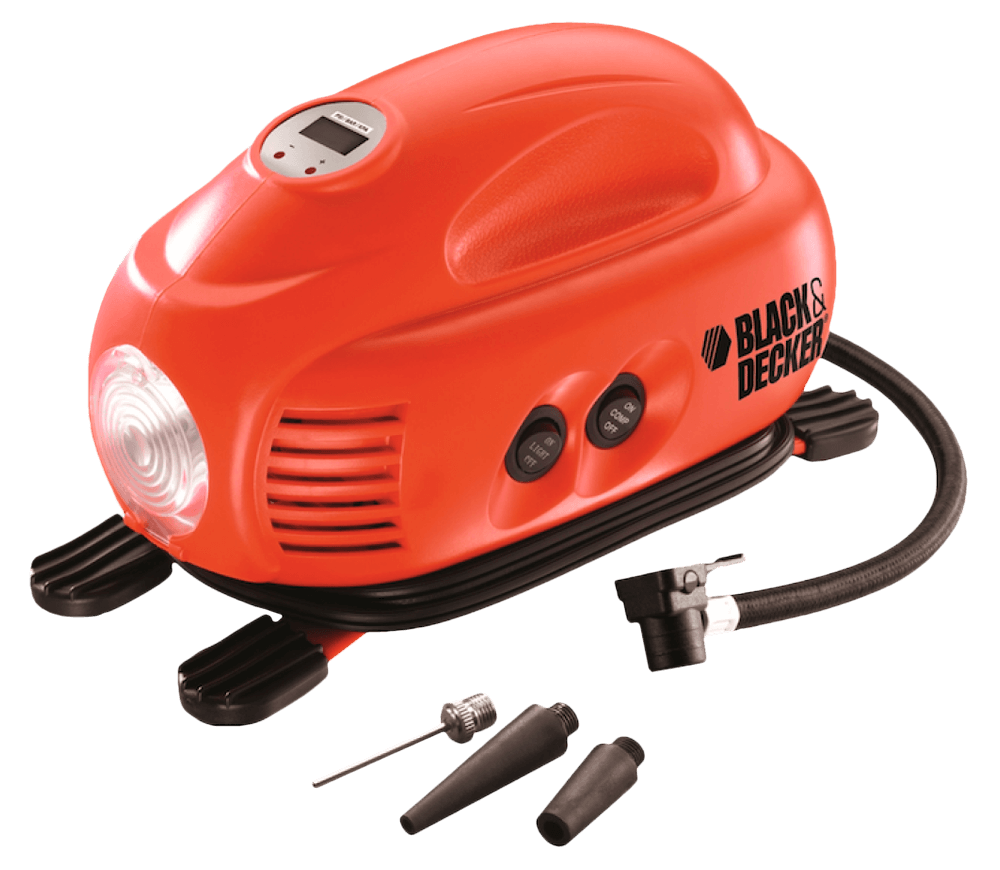 Автокомпрессор BLACK&DECKER ASI200 100вт 8.3бар 10л/мин photo