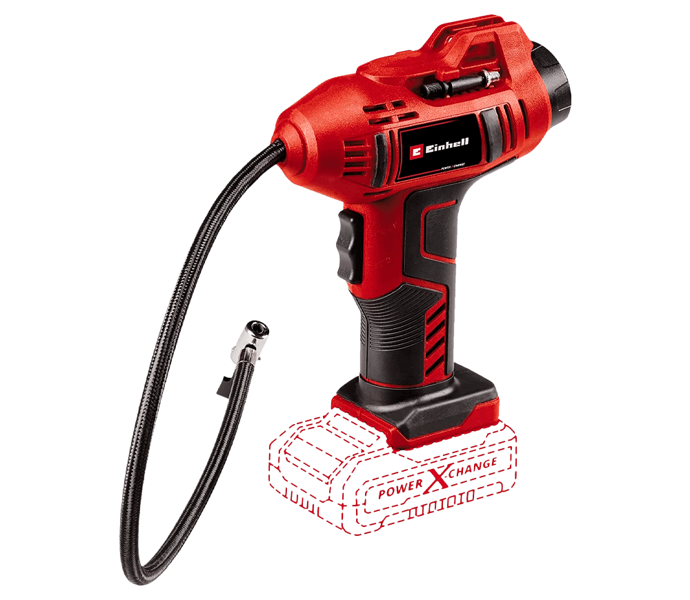 Автокомпрессор с аккумулятором EINHELL CE-CC 18 Li PXC SOLO 110вт 11бар 12л/мин photo