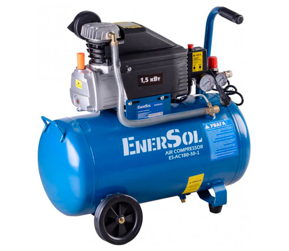 Компрессор EnerSol ES-AC180-50-1 180л/мин 50л photo 1
