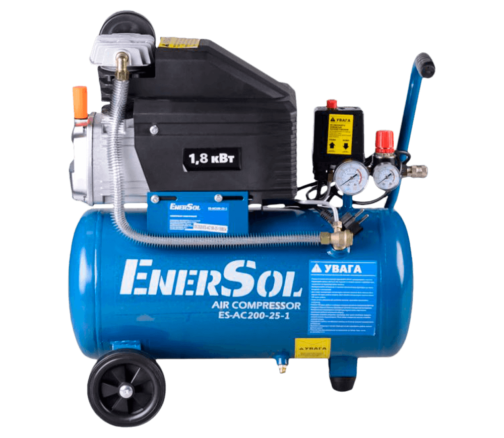 Компрессор EnerSol ES-AC200-25-1 200л/мин 25л photo