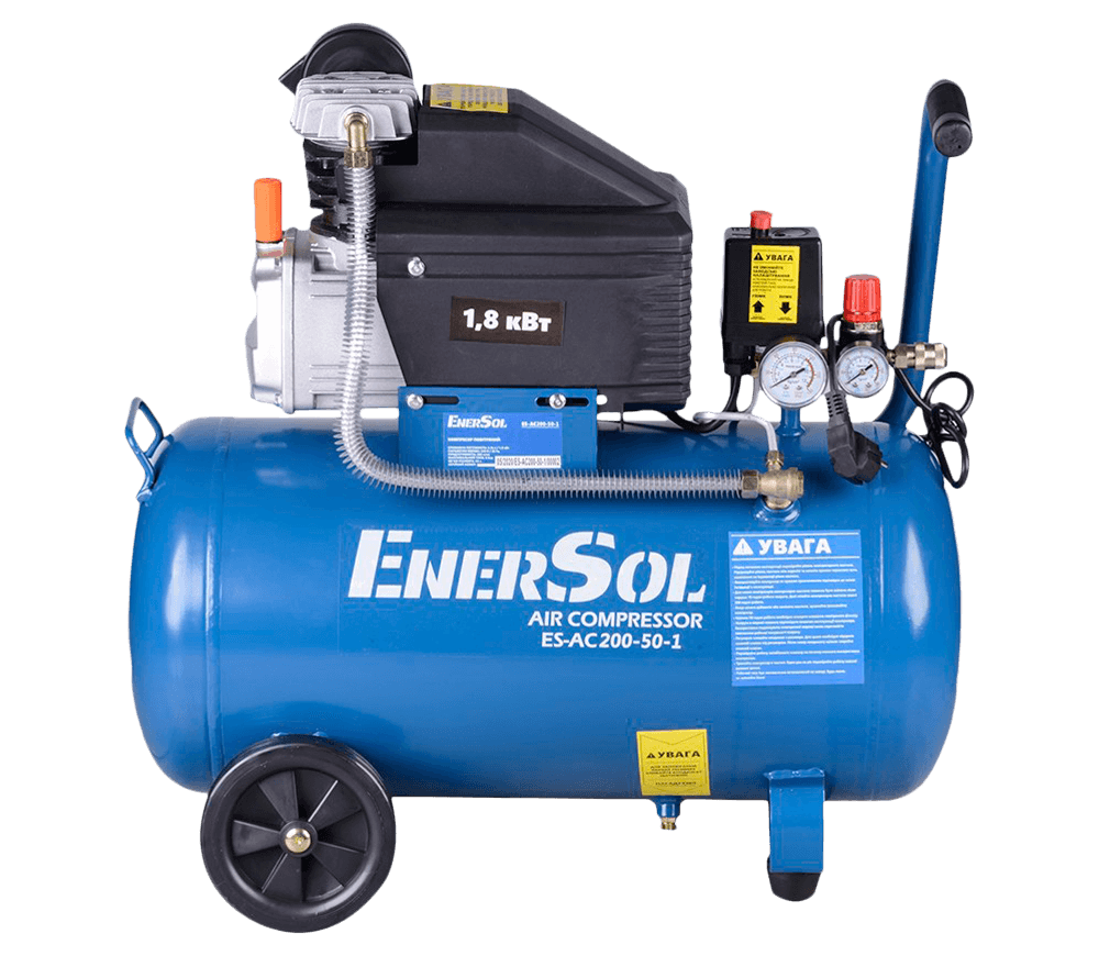 Компрессор EnerSol ES-AC200-50-1 200л/мин 50л photo