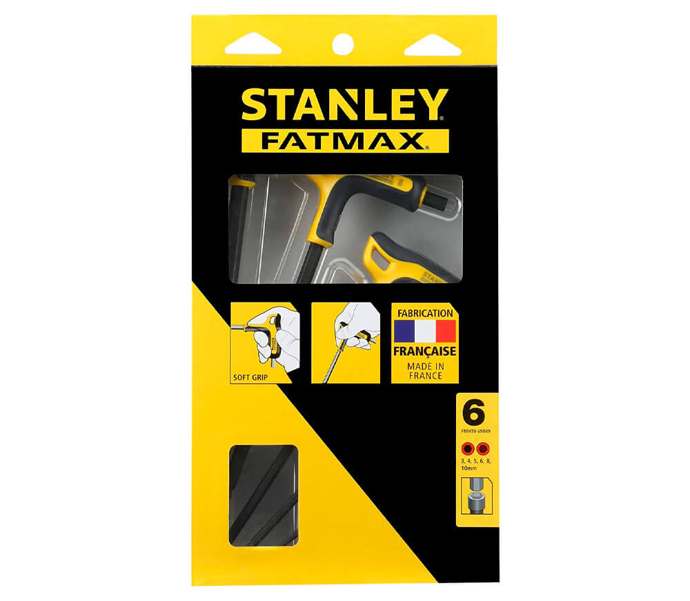 Set 6 chei hexagonale cu bilă STANLEY FMHT0-69049 3x10mm photo 2